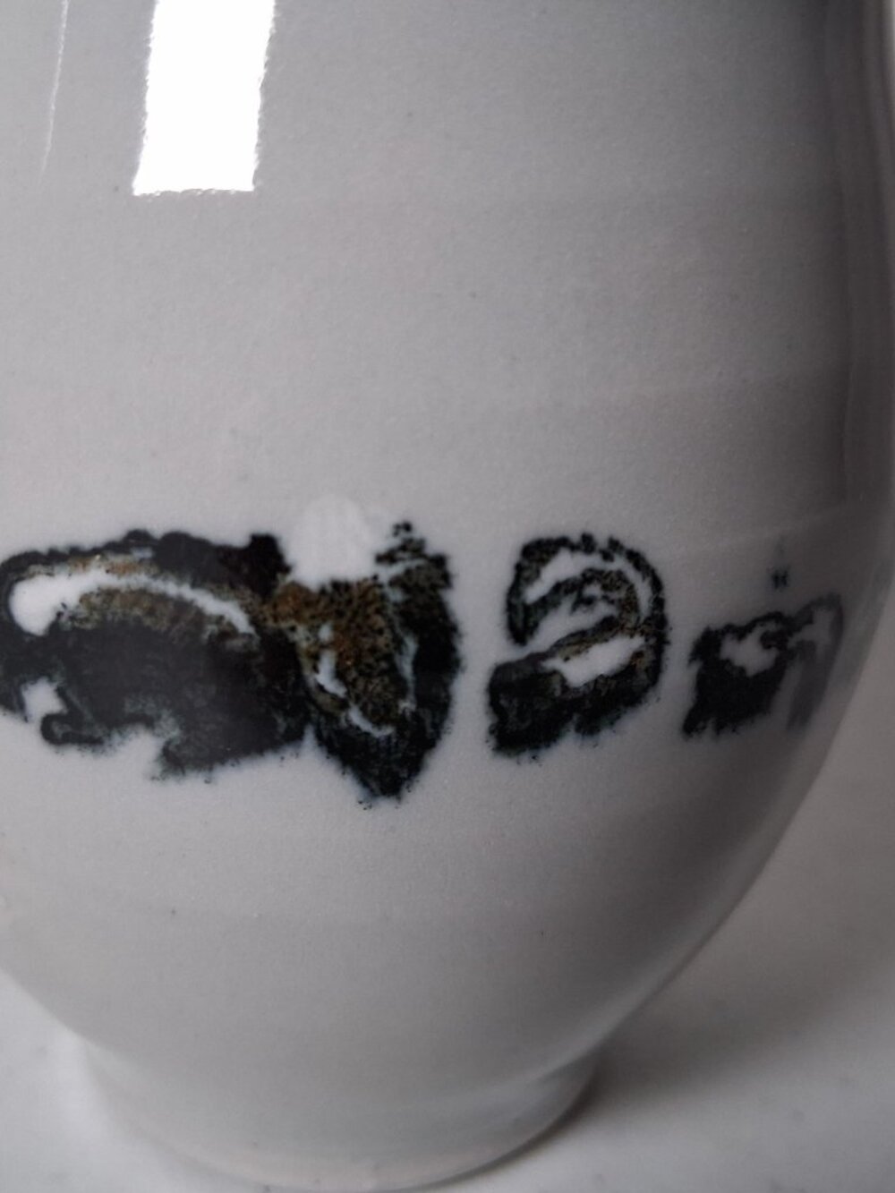 Studio Art Pottery Coffee Mug Skunk Family Animal Skunks Ceramic Cup 12oz - Picture 12 of 16